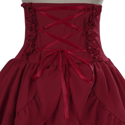 Victorian Costume with Renaissance Elements Dress Stylish Arrival European Multiple Layers Costume for Women Female Garment