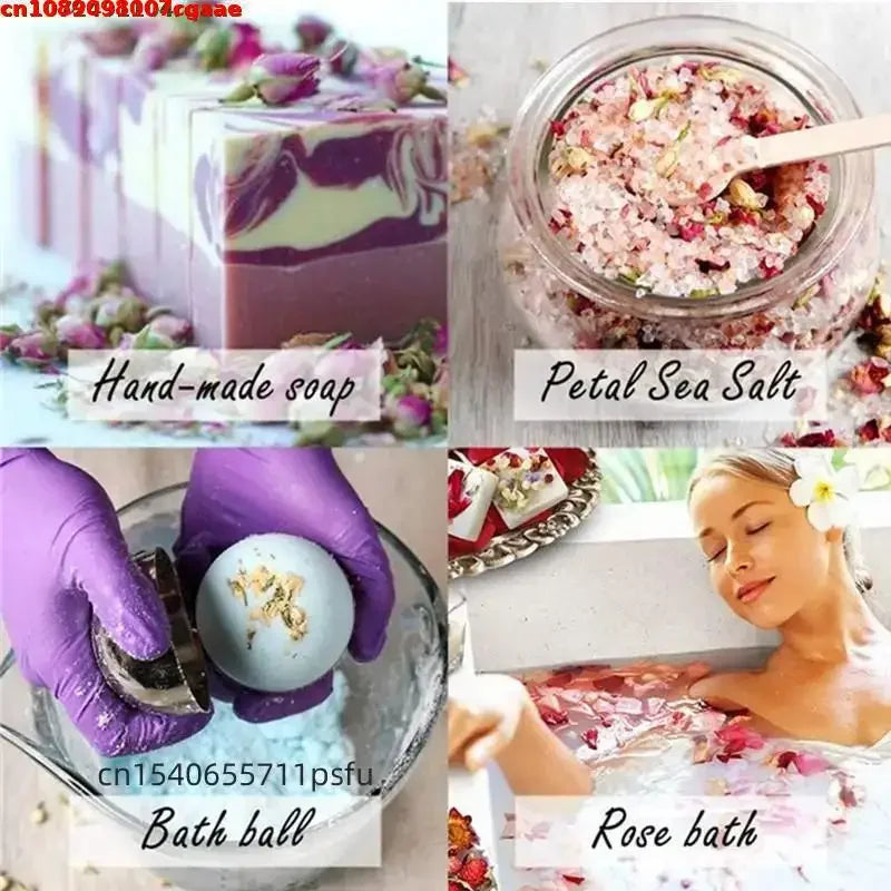 30g Aromatic Natural Candle Soap Perfume Floral Essence Making Material Natural Dry Flower Wedding Home Decoration Bath Decor