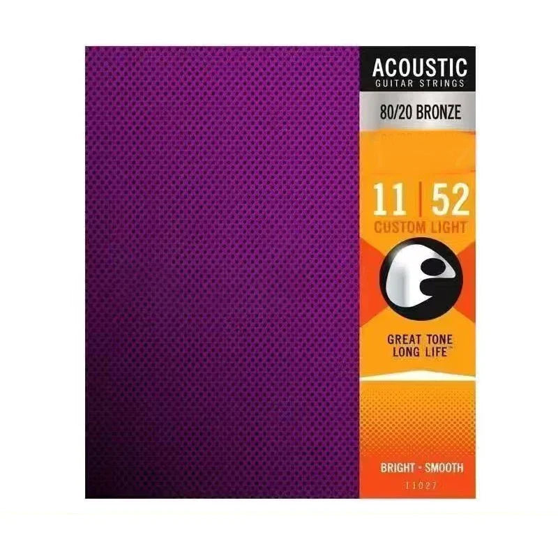 Professional Guitar Strings Electric Guitar Acoustic Guitar Coated Guitar Strings Rust Resistance Phosphor Bronze Brass Strings