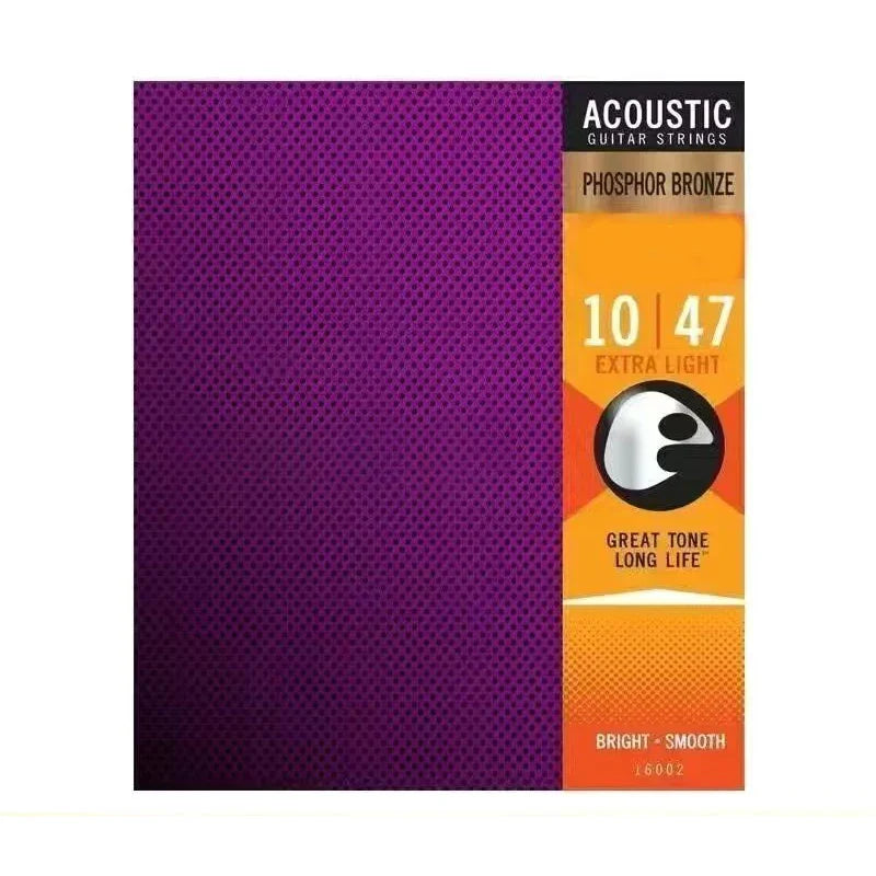 Professional Guitar Strings Electric Guitar Acoustic Guitar Coated Guitar Strings Rust Resistance Phosphor Bronze Brass Strings