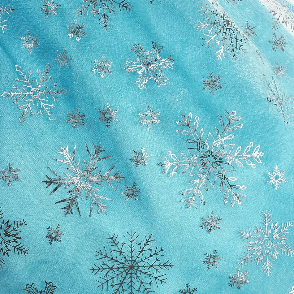 Elsa Princess Dress for Girls Cosplay Elsa Costume Children Halloween Carnival Birthday Clothing Kids Cosplay Snow Queen Costume