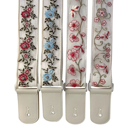 Sangle de guitare pour guitare électrique et acoustique, bandoulière réglable et résistante en dentelle, accessoires de guitare, sangle de guitariste