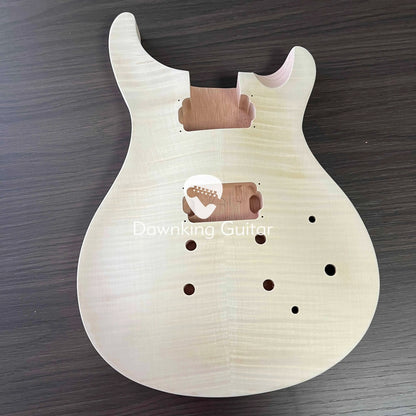 Kits de guitare électrique de bricolage de Style PRS, corps et manche en acajou, touche en palissandre, livraison gratuite