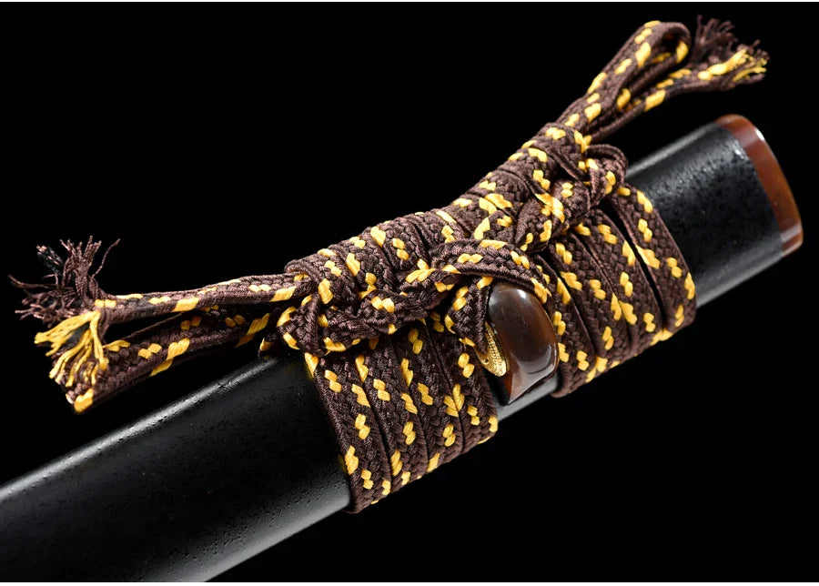 Katana – cordon tissé à la main en soie Sageo, pour épée de samouraï japonais, gaine Saya, corde de fourreau, choix de plusieurs couleurs