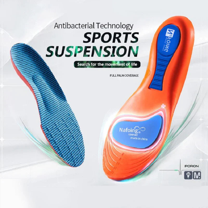 Semelles Orth4WD de dehors pour Homme et Femme, Oligrespirant, Absorption des Chocs, pour la Course à Pied, le Basket-Ball, Coussinets de Soins