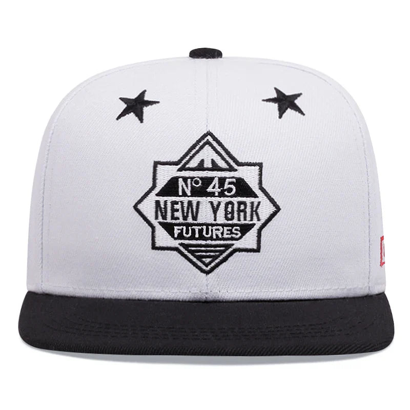 Men Women New York Embroidered Baseball Hat Snapback Caps Hip-hop Hats Outdoor Adjustable Unisex Sunshade Cowboy Sunscreen Hat