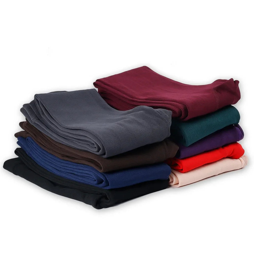 Leggings d'hiver femmes épais velours chaud Leggings femmes Stretch taille haute prévenir le froid Super chaud pantalon