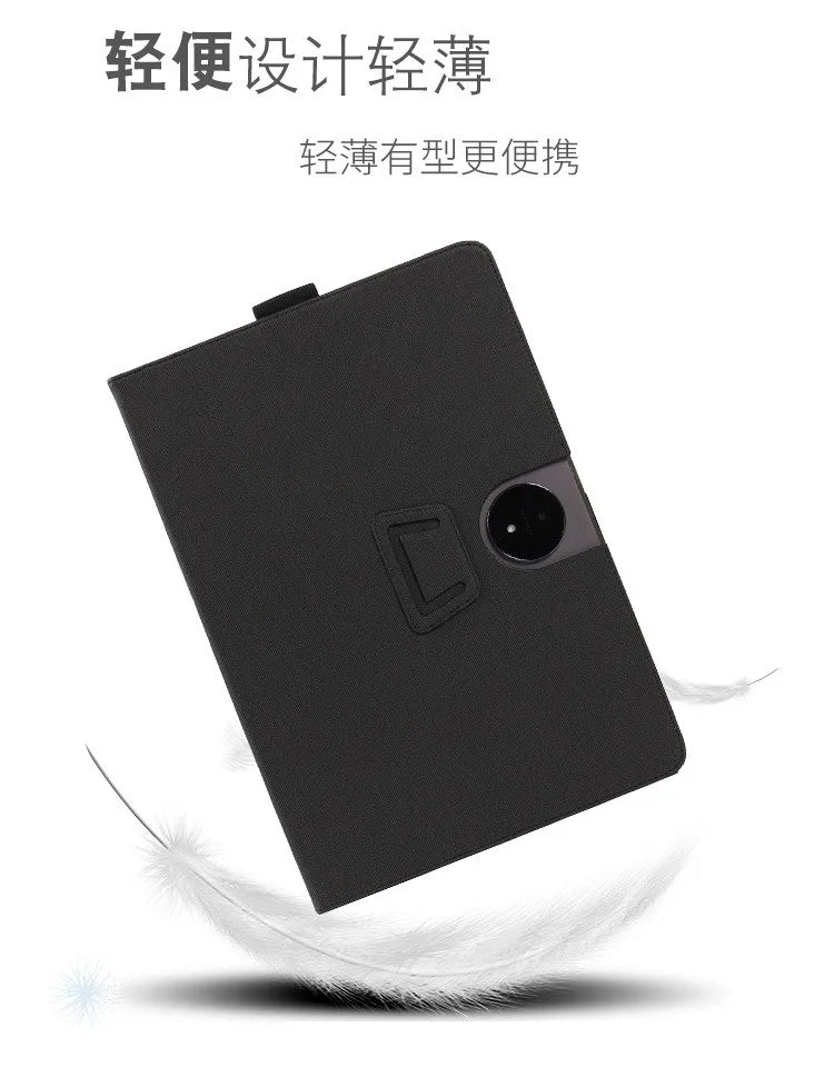 Case For TCL NXTPAPER 14 Case 9491G 14.3" Tablet PC Magnetic Cover with Hand Strap PU Leather Flip Book Funda