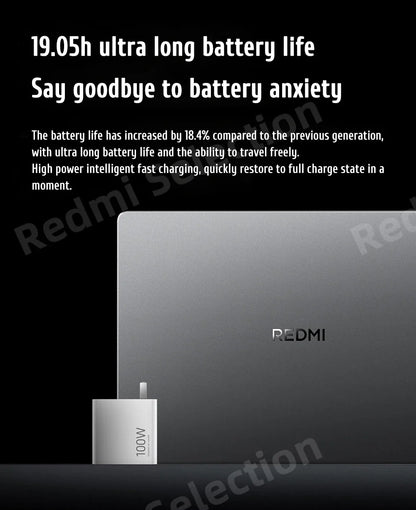 Xiaomi REDMI Book 16 Laptop 2025 Intel Core 5 Processor 220H Intel Graphics 16G/32G RAM 1TB SSD 16-inch 2.5K Screen Notebook PC