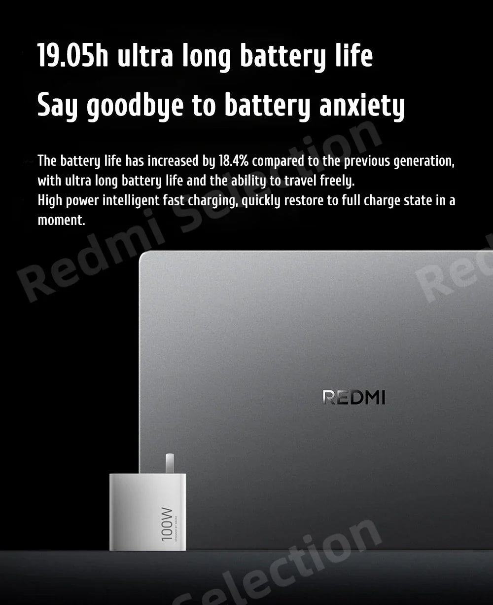 Xiaomi REDMI Book 16 Laptop 2025 Intel Core 5 Processor 220H Intel Graphics 16G/32G RAM 1TB SSD 16-inch 2.5K Screen Notebook PC