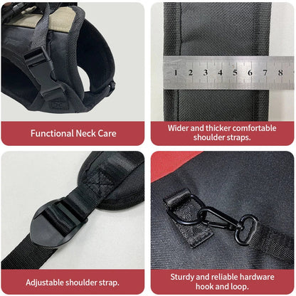 Sac à dos de voyage pour animaux de compagnie (3 tailles), porte-épaule, randonnée en plein air, marche, Durable et confortable, en tissu Oxford, pour chien/chat