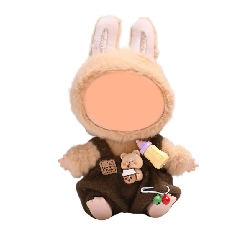 Doll Clothes For Labubu 6.7 Inches (17 Cm) Outfit And Accessories，Feminine Outfits For Labubu （Just Clothes ）