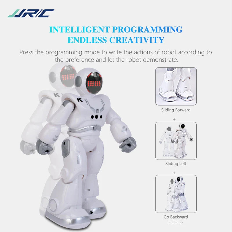 JJRC-Robot R18 avec pigments rc, présentation automatique, robot intelligent rc, capteur de geste, robots intelligents, jouets pour enfants, cadeau