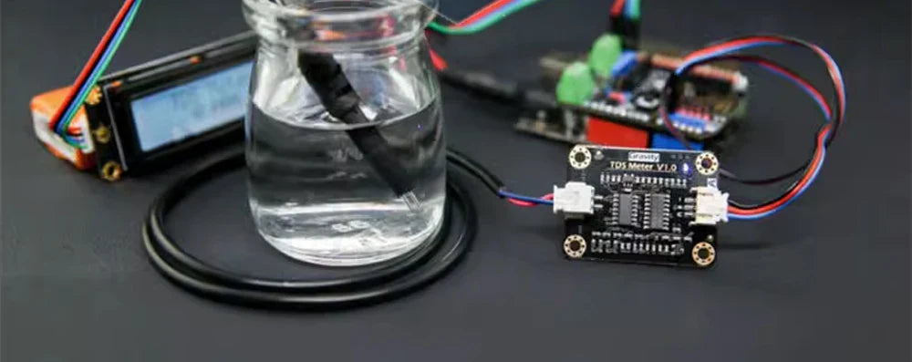 Capteur TDS V1.0, Module de carte, filtre de compteur d'eau, mesure de la qualité de l'eau pour Arduino UNOR3