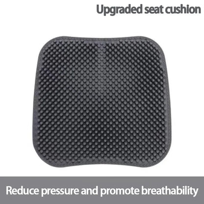 3-piece set of car cushions, car pillows, silicone car cushions, pressure reducing and comfortable neck protection headrests