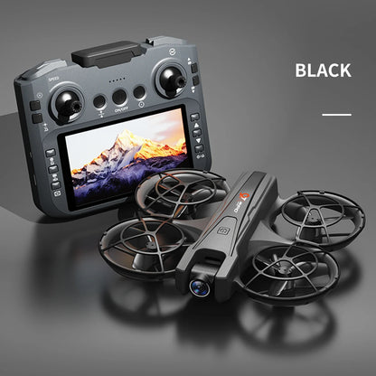 Drones avec caméra professionnelle con cámara professionnelles de 10km flux optique vol stationnaire double caméra commutateur 360 ° professionnel Estensioniд;)