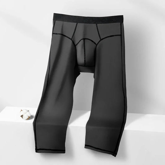 Leggings pour hommes pour l'automne et l'hiver : pantalons fins, serrés en polaire, sous-vêtements surdimensionnés et chauds