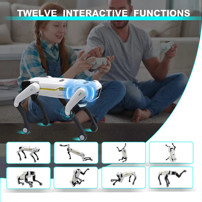 Robot chien Intelligent AI RC, Dialogue vocal, application, télécommande, programmation, chant, danse, Machine, jouets pour enfants