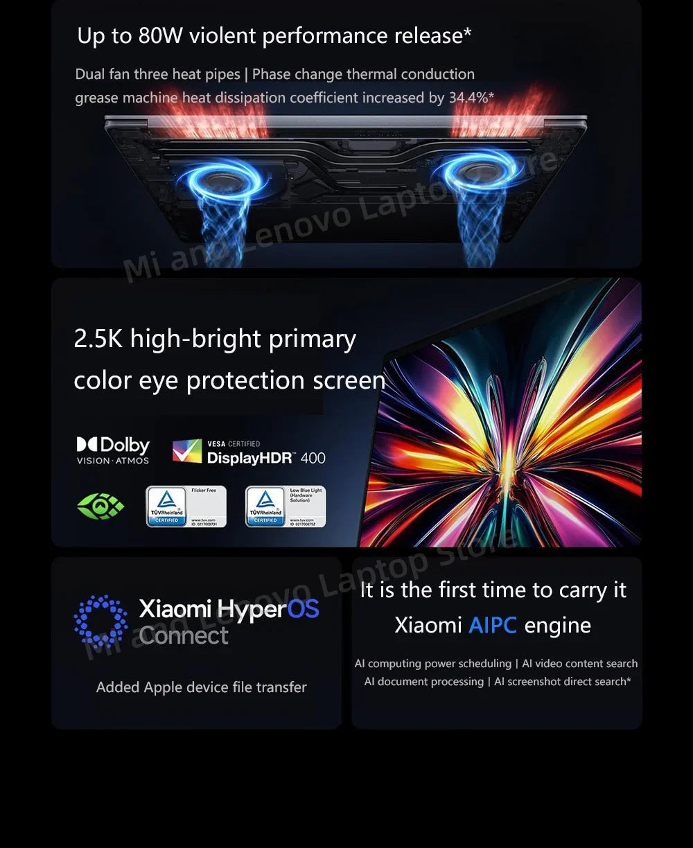 【World Premiere】REDMI Book Pro 16 2025 Ultra5-225H/Ultra7-255H 32GB+1TB 2.5K/3.1K 120Hz/165Hz  Grey