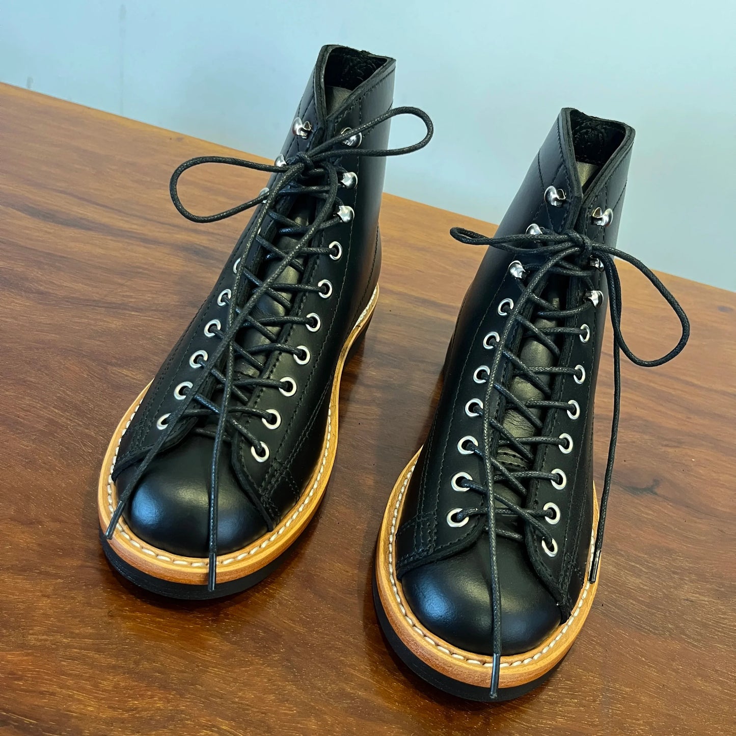 AL2996 RockCanRoll Goodyear Welted Durable botte en peau de vache italienne sur mesure disponible Super qualité taille 35-52 fait à la main