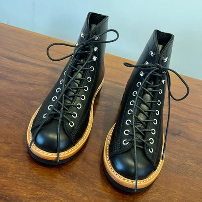 AL2996 RockCanRoll Goodyear Welted Durable botte en peau de vache italienne sur mesure disponible Super qualité taille 35-52 fait à la main