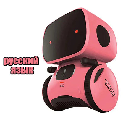 Robot jouet Robots intelligents Version russe, anglaise et espagnole jouets à commande vocale et tactile Robot RC éducatif interactif