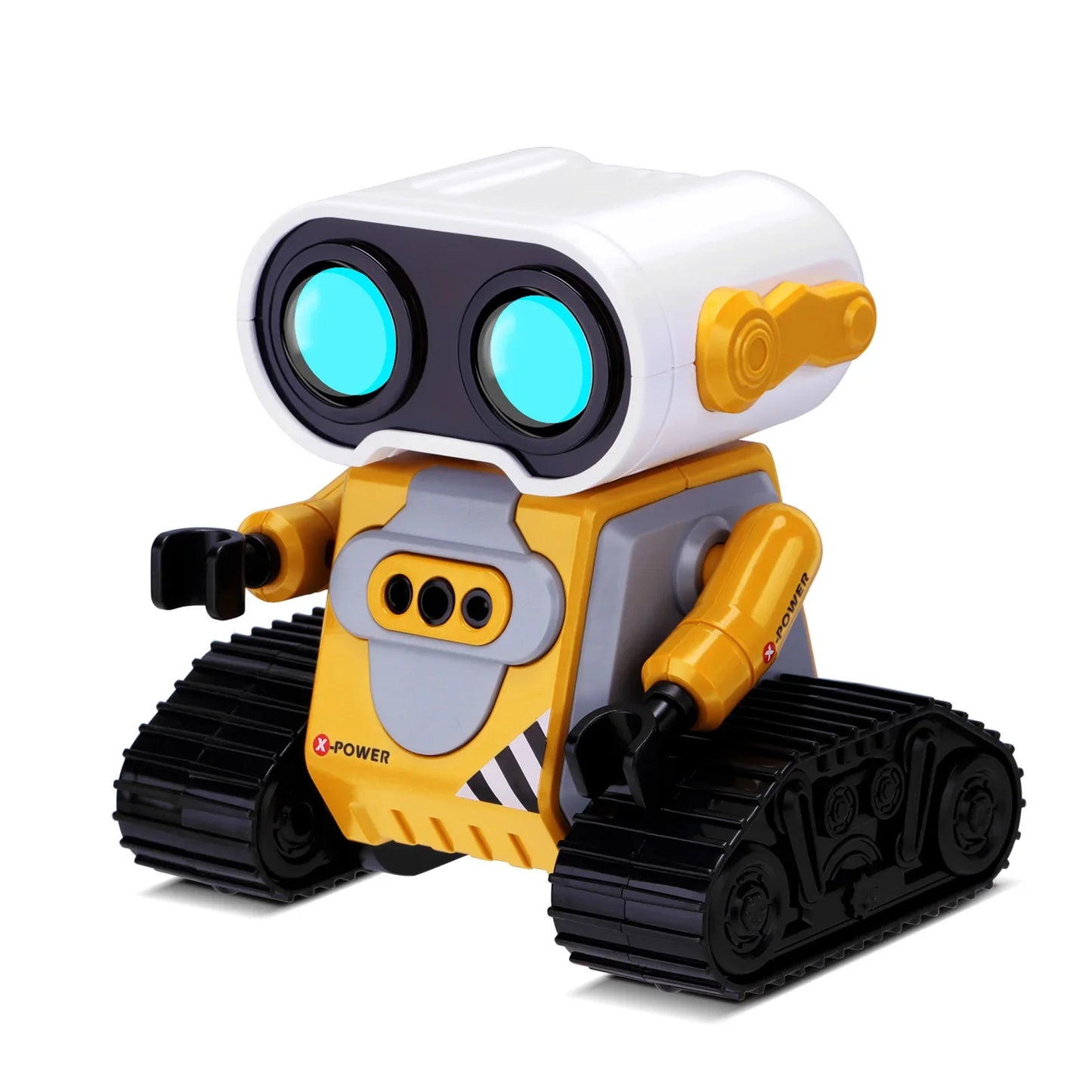 Robot Toys Robots télécommandés rechargeables 2,4 GHz avec démonstration automatique, musique, yeux LED, cadeau d'anniversaire pour filles et garçons