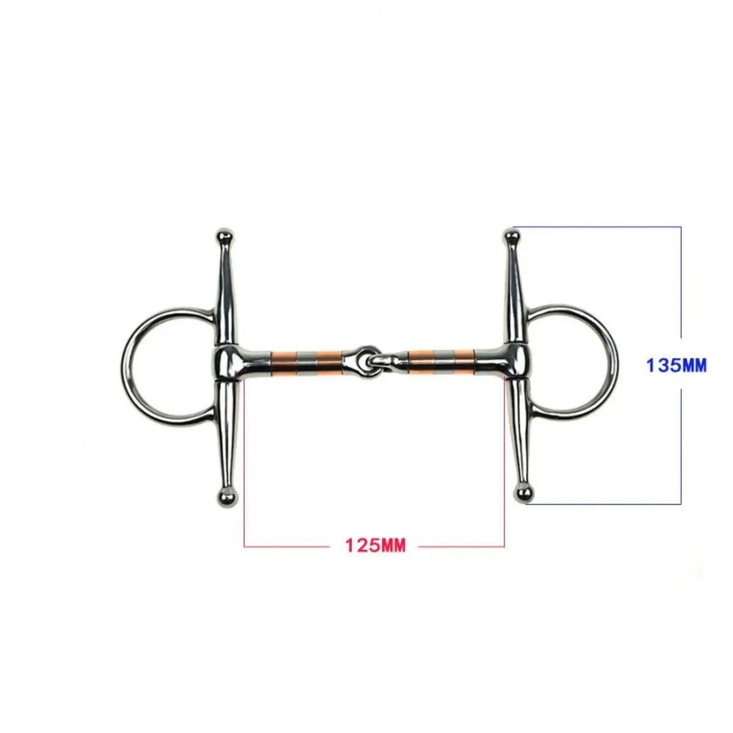 Horse Bit Stallion Training Bit Sturdy H Shape Horse Chewing Training Bit Horse Snaffle Horse Riding Snaffle for Equestrian