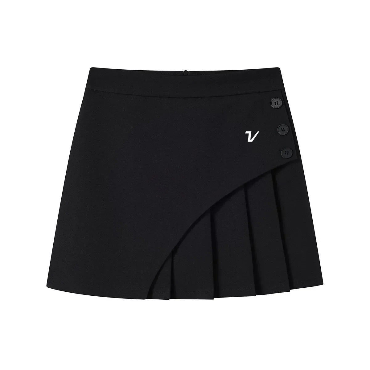 Summer golf suit pleated skirt, 2025 new Korean golf skirt, fashionable A-line short skirt, women's golf culottes