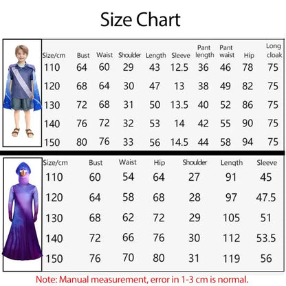 Film Elio Cosplay Costume d'Alien Dessin Animé Garçons Jeu de Rôle Haut Court Pantalon Cape Ceinture Robe Coiffe Tenue Déguisement Halloween