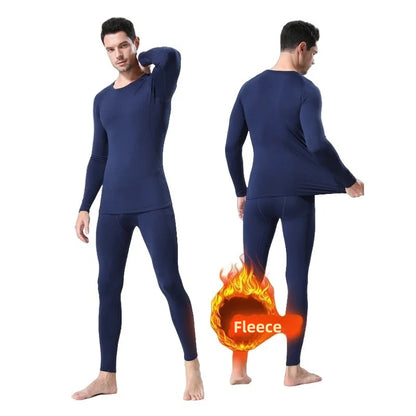 Hiver hommes sous-vêtements thermiques homme polaire leggings collants chauds pantalons longs thermo-compression pantalons collants hommes vêtements 3XL