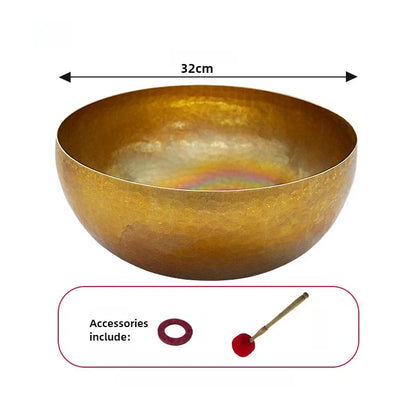 Low Frequency Singing Bowl Meditation Mindfulness Singing Bowl Yoga Relaxation Sound Healing Bowls Brass Percussion Instruments