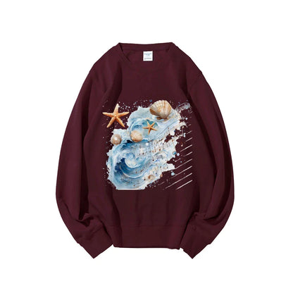 Sweat à capuche style coréen Y2K pour femme, surdimensionné, motif peint à la main, chaud et confortable, polaire, style décontracté, hiver 2025