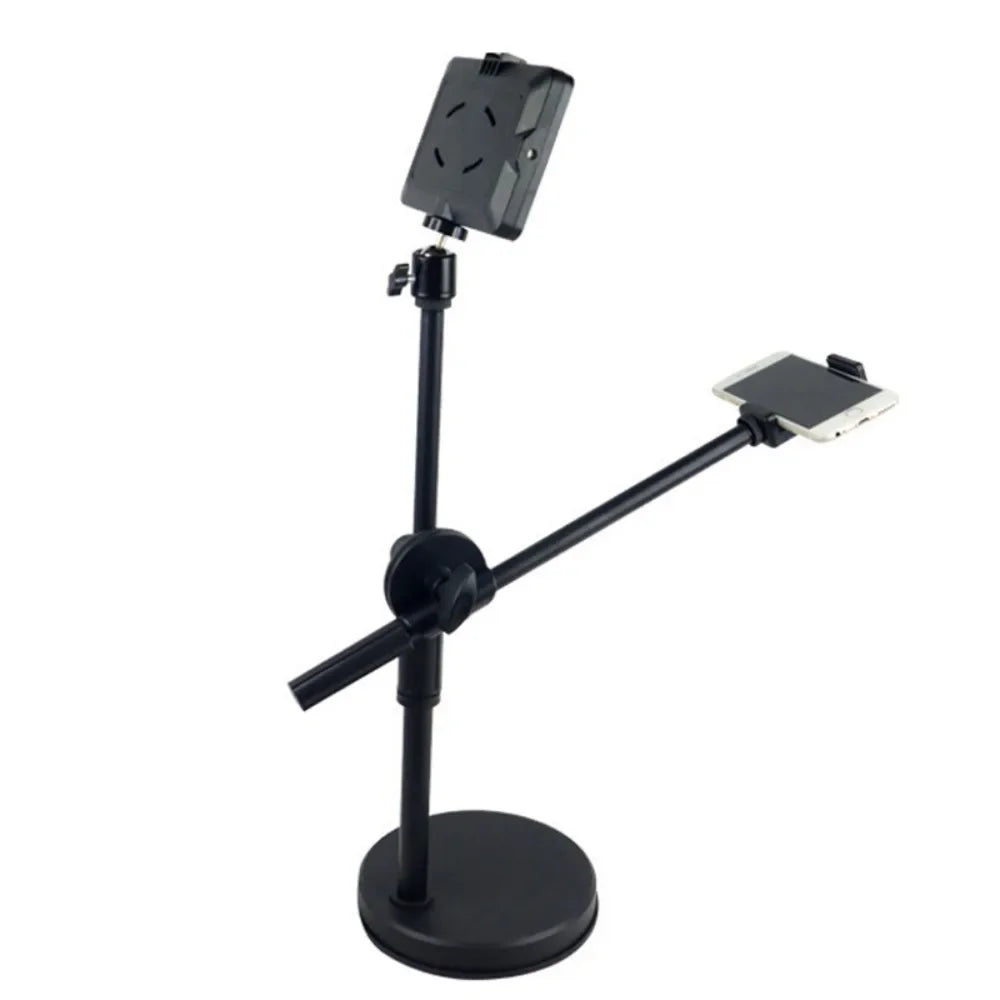 Trépied de lumière de diffusion en direct à lumière LED 360 °   Lumière de remplissage réglable pour téléphone Portable, lumière supplémentaire réglable et Portable douce