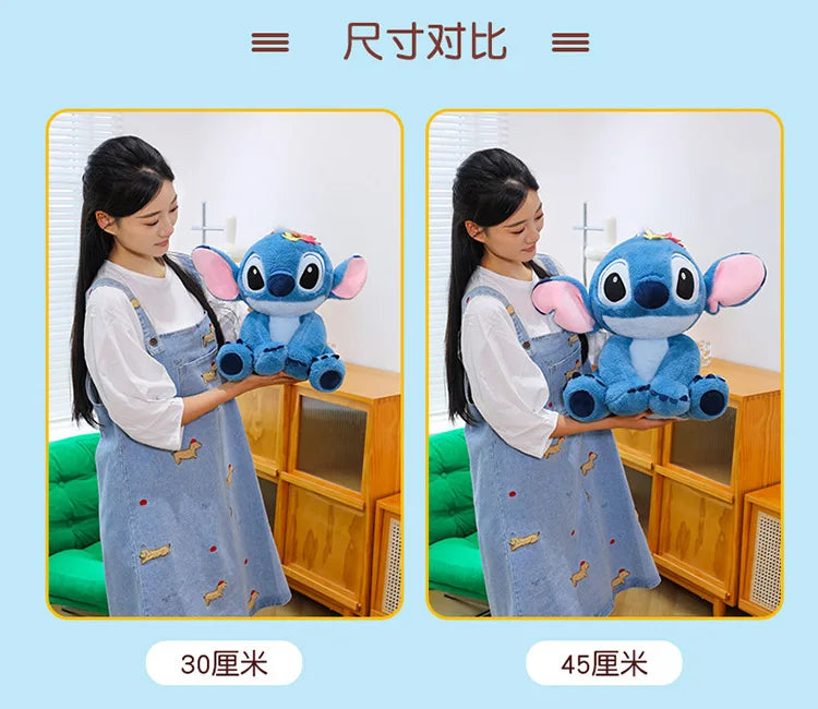 Interstellar Baby Stitch Plush Toy Cute Plush Doll Cartoon Stitch Pillow Home Decoration Children's Holiday Gift