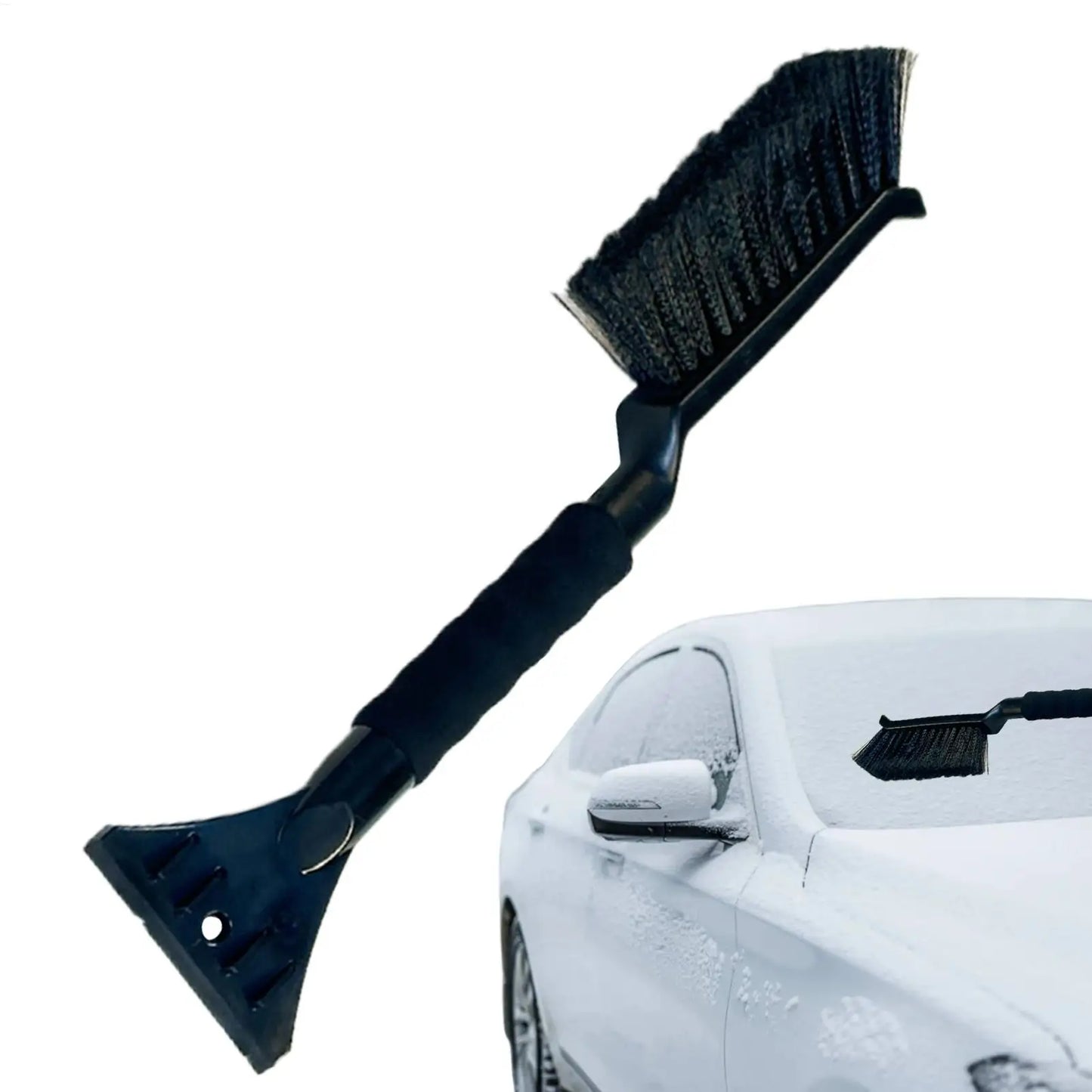 Ice Scrapers for Car Windshield, Ice and Snow Scraper, Ergonomic Foam Handle, Car Window Snow Cleaner, Ice Scraper