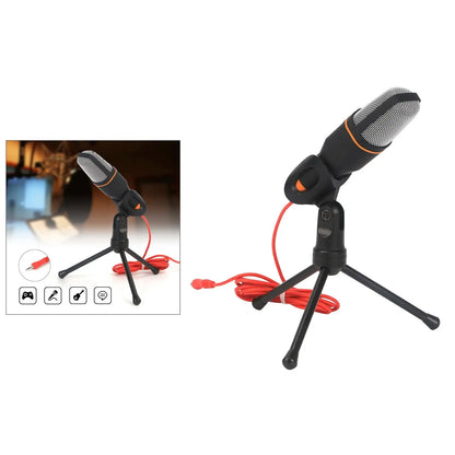 Microphone professionnel Microphones à condensateur Plug & Play 3,5 mm pour