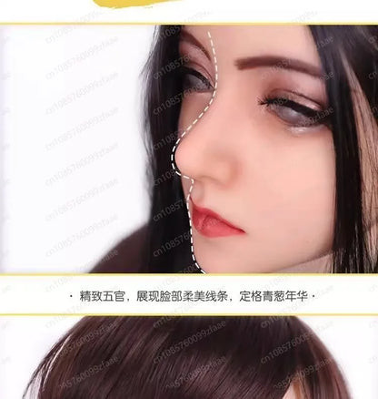 Masque intégral en silicone pour adulte, couvre-chef COS, déguisement, masque, fournitures de travestissement, simulation homme-femme, couvre-chef amélioré