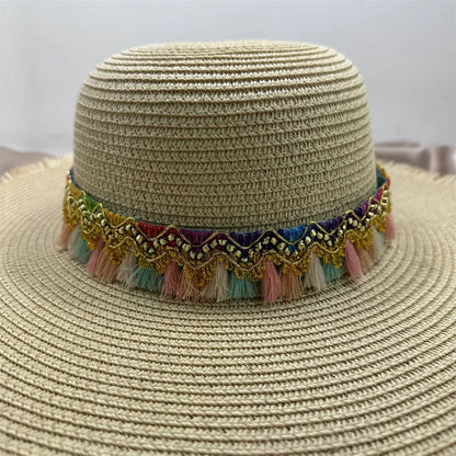 Bandes de Chapeau de Cowboy Boho en Cuir, Accessoire de Paille Fedora ander, de Tête de Vache, Décoration de Remplacement