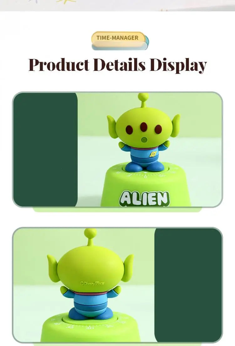 Stitchou Cute Cartoons Cute Pet Stitchou Timer Student Self-Discipline Learning Times Management Kitchen Machinery Timing Reminder