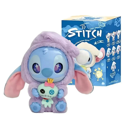 2025 New Stitch Eat Some Thing Before Sleep Series Vinyl Blind Box Bag Pendant Cute Plush Doll Mystery Box Toy Surprise Gifts