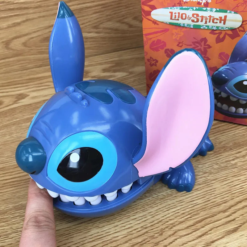 Stitch Biting Finger Toy Interactive Desktop Game Cute Alien Prank Gadget for Kids Family Parent Child Bonding Fun Party Favor