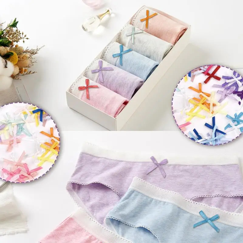 100Pcs 3mm Ribbons Mini Satin Ribbons Flowers Bows Ties Christmas Bowknot For DIY Craft Scrapbooking Embellishment Accessories