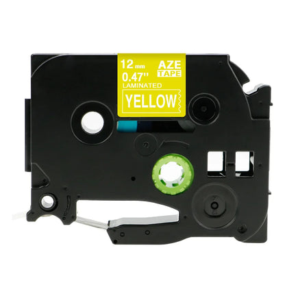6/9/12mm 231 TZ Label Tape 221 211 Laminated Tape 831 234 334 Labeling Ribbon Compatible for Brother PT-H110 D210 Label Maker