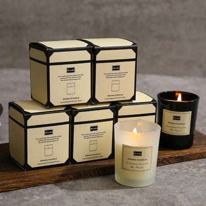 Romantic Long-Lasting Aromatherapy Candles for Festive Home Ambiance Enchanting Freshness Ideal Gift for Christmas
