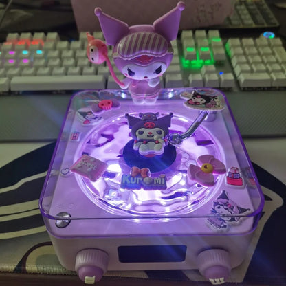 Enceinte Bluetooth Lumineuse – Édition Kawaii Zen🌸 & Country🤠 Accessoires Portable Lumière RVB Décoration de Bureau Cadeau Fille