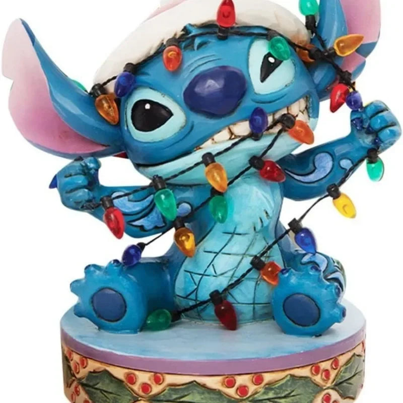 Stitch Christmas Decoration Pendant Cute Cartoon Lilo & Stitch Christmas Tree Pendant 2D Acrylic Plate Diy Party Home Decor Gift