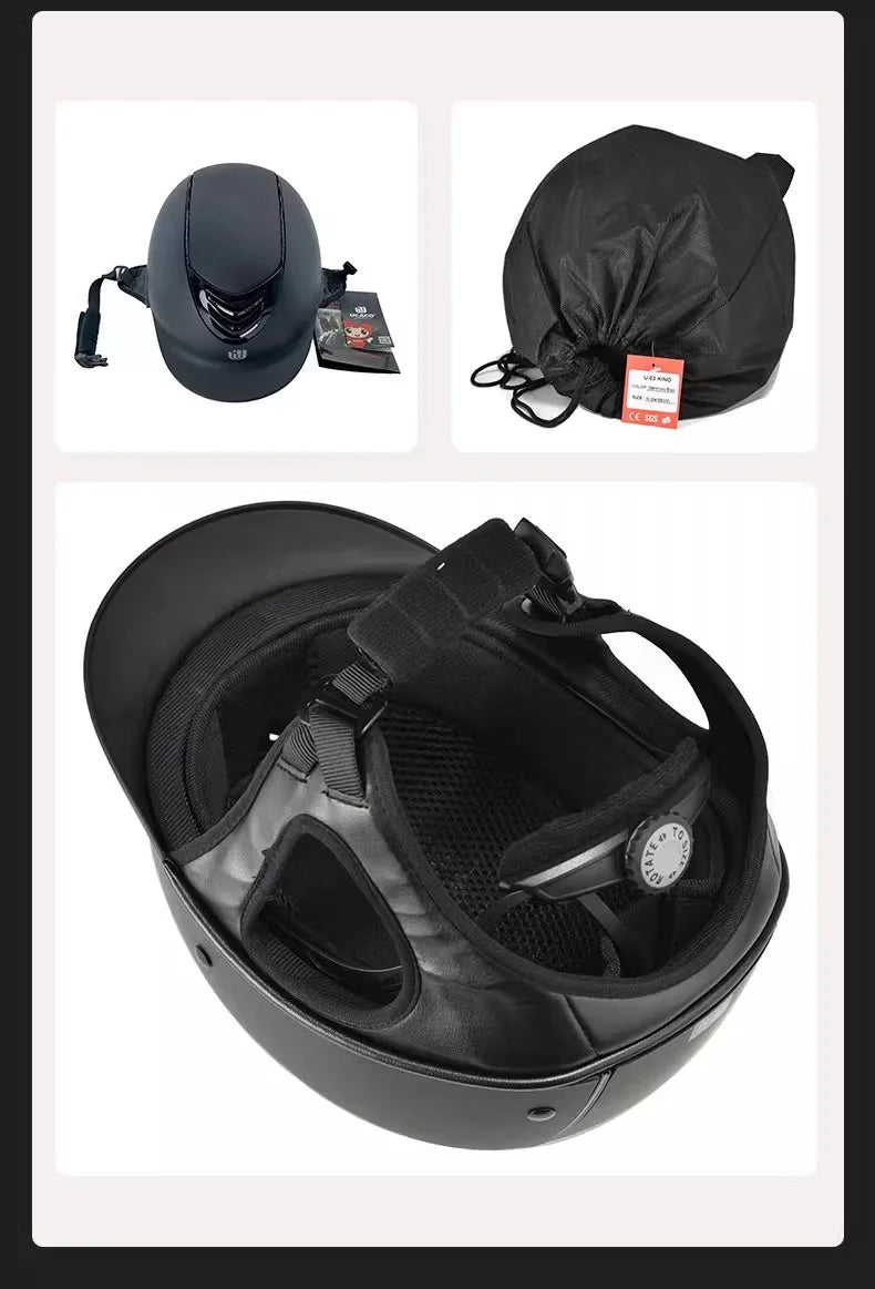 Riding Helmet Equestrian Helmet Rider Equipment Breathable and Adjustable