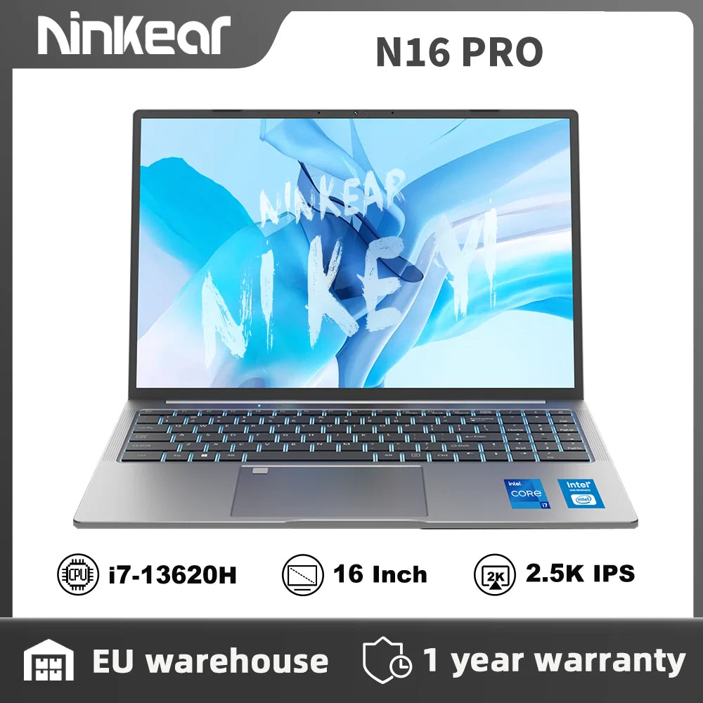 Laptops 16" 2.5K 165Hz Intel Core i9-12900HK WiFi 6 32GB RAM  1TB SSD Laptop Windows 11 Notebook Office Computer
