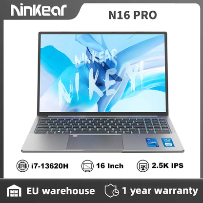 Laptops 16" 2.5K 165Hz Intel Core i9-12900HK WiFi 6 32GB RAM  1TB SSD Laptop Windows 11 Notebook Office Computer